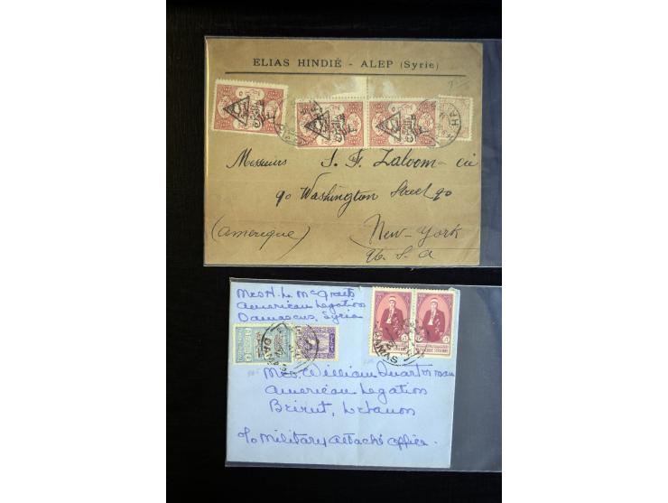 1888/1970 (ca.), einige hundert Briefe, Karten und Ganzsachen inkl. Monako mit vielen interessanten Frankaturen und Stempeln,