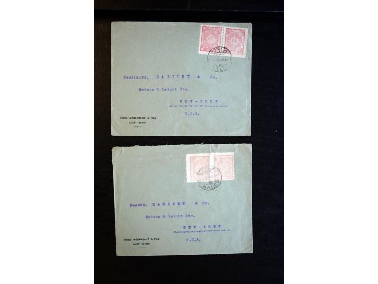1888/1970 (ca.), einige hundert Briefe, Karten und Ganzsachen inkl. Monako mit vielen interessanten Frankaturen und Stempeln,