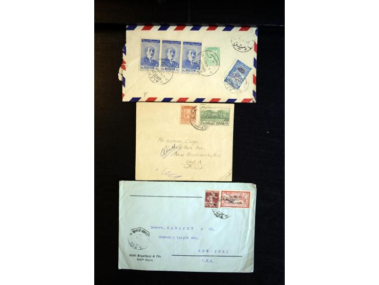 1888/1970 (ca.), einige hundert Briefe, Karten und Ganzsachen inkl. Monako mit vielen interessanten Frankaturen und Stempeln,