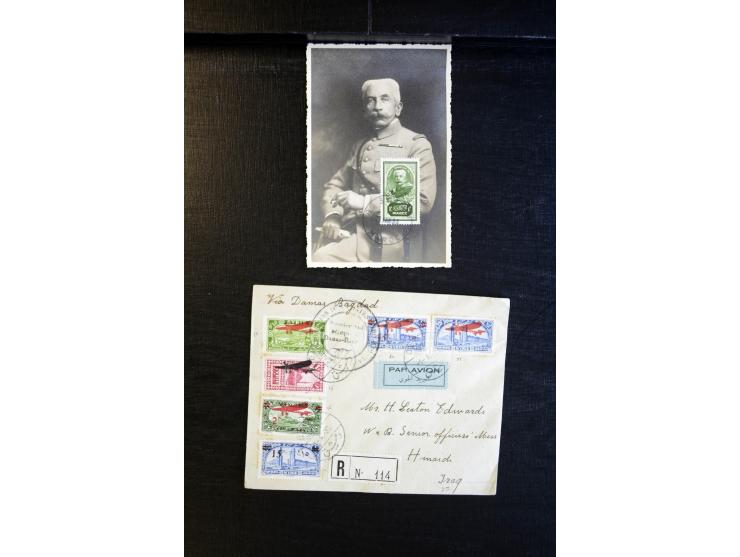 1888/1970 (ca.), einige hundert Briefe, Karten und Ganzsachen inkl. Monako mit vielen interessanten Frankaturen und Stempeln,