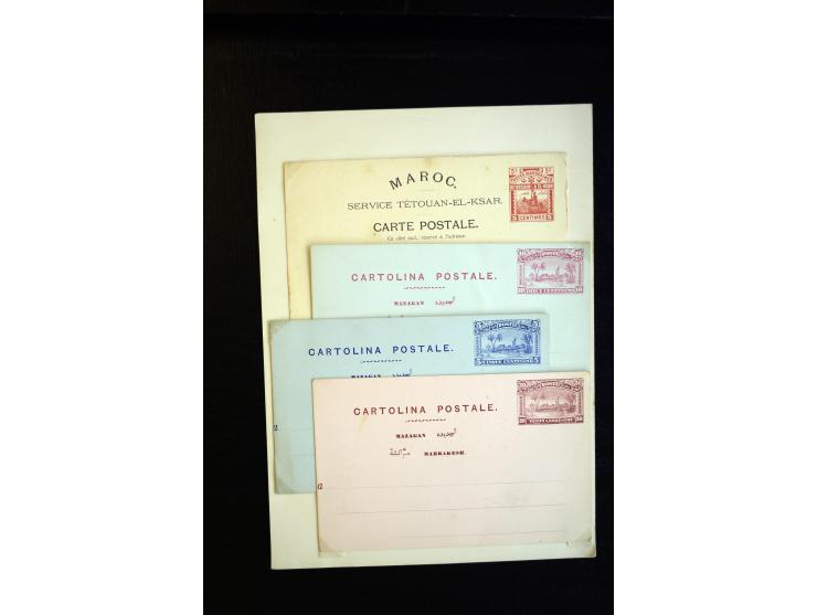 1888/1970 (ca.), einige hundert Briefe, Karten und Ganzsachen inkl. Monako mit vielen interessanten Frankaturen und Stempeln,