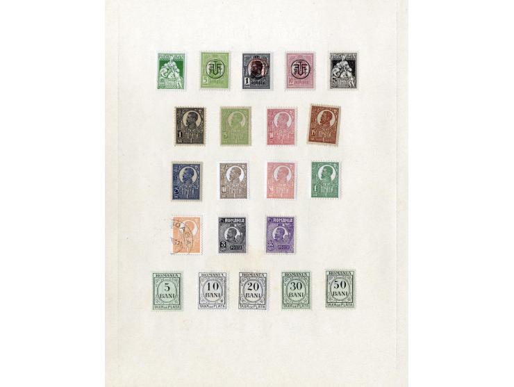 1850/1915 (ca.), ungebrauchte und gestempelte alte Sammlung mit Ital. Staaten und San Marino; einige fehlerhaft bzw. haftend
