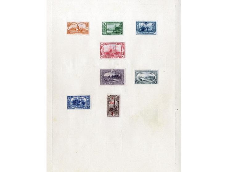 1850/1915 (ca.), ungebrauchte und gestempelte alte Sammlung mit Ital. Staaten und San Marino; einige fehlerhaft bzw. haftend