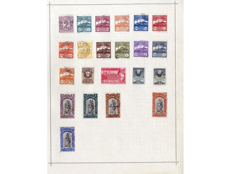 1850/1915 (ca.), ungebrauchte und gestempelte alte Sammlung mit Ital. Staaten und San Marino; einige fehlerhaft bzw. haftend