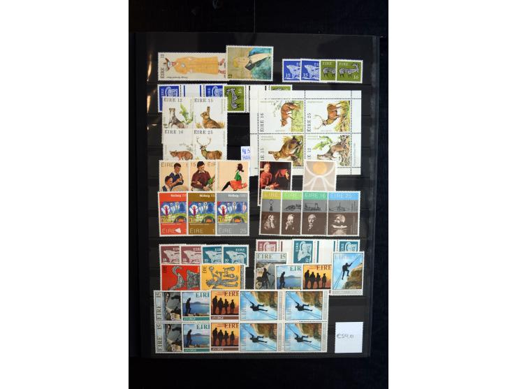 1922/2000, postfrische und ungebrauchte Sammlung mit u.a. Mi.-Nr. 9-11, 37-39 (3), A-C61, 62-64 etc.