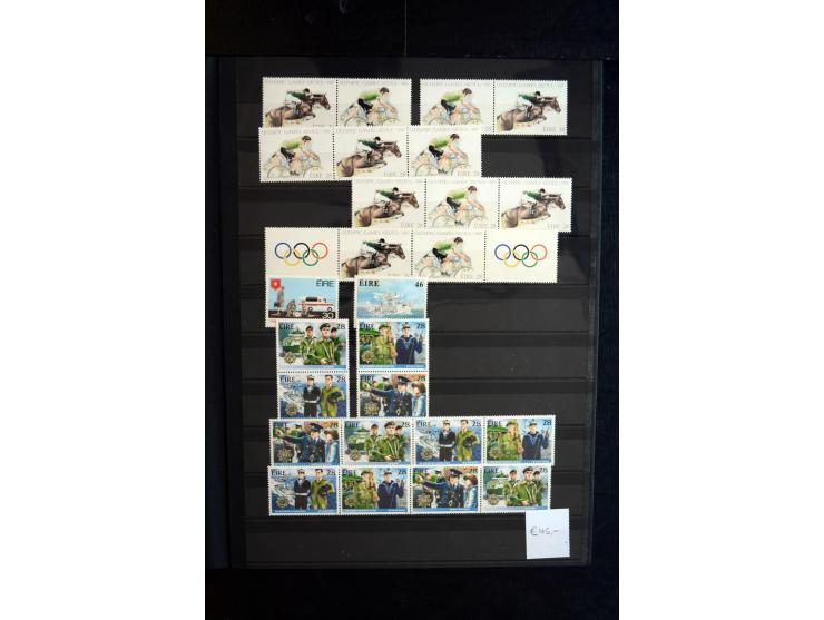 1922/2000, postfrische und ungebrauchte Sammlung mit u.a. Mi.-Nr. 9-11, 37-39 (3), A-C61, 62-64 etc.