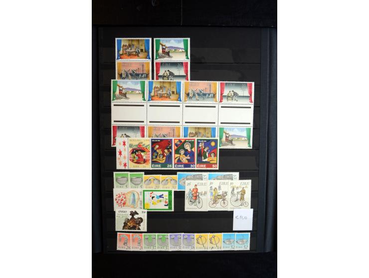 1922/2000, postfrische und ungebrauchte Sammlung mit u.a. Mi.-Nr. 9-11, 37-39 (3), A-C61, 62-64 etc.