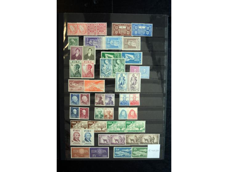 1922/2000, postfrische und ungebrauchte Sammlung mit u.a. Mi.-Nr. 9-11, 37-39 (3), A-C61, 62-64 etc.
