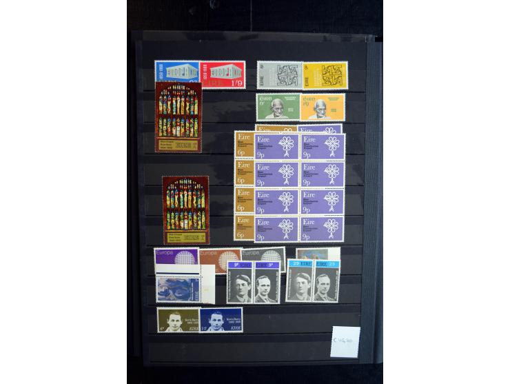 1922/2000, postfrische und ungebrauchte Sammlung mit u.a. Mi.-Nr. 9-11, 37-39 (3), A-C61, 62-64 etc.