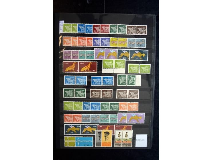 1922/2000, postfrische und ungebrauchte Sammlung mit u.a. Mi.-Nr. 9-11, 37-39 (3), A-C61, 62-64 etc.