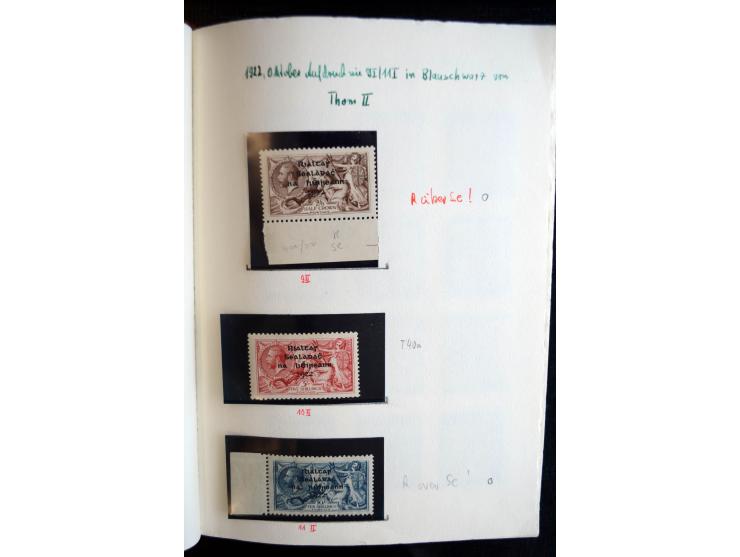 1922/1948, interessante gestempelte und ungebrauchte/postfrische Sammlung mit einigen besseren und kompletten Ausgaben sowie 