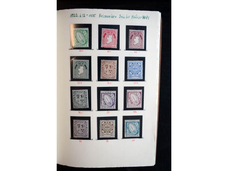 1922/1948, interessante gestempelte und ungebrauchte/postfrische Sammlung mit einigen besseren und kompletten Ausgaben sowie 
