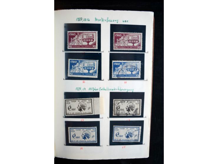 1922/1948, interessante gestempelte und ungebrauchte/postfrische Sammlung mit einigen besseren und kompletten Ausgaben sowie 