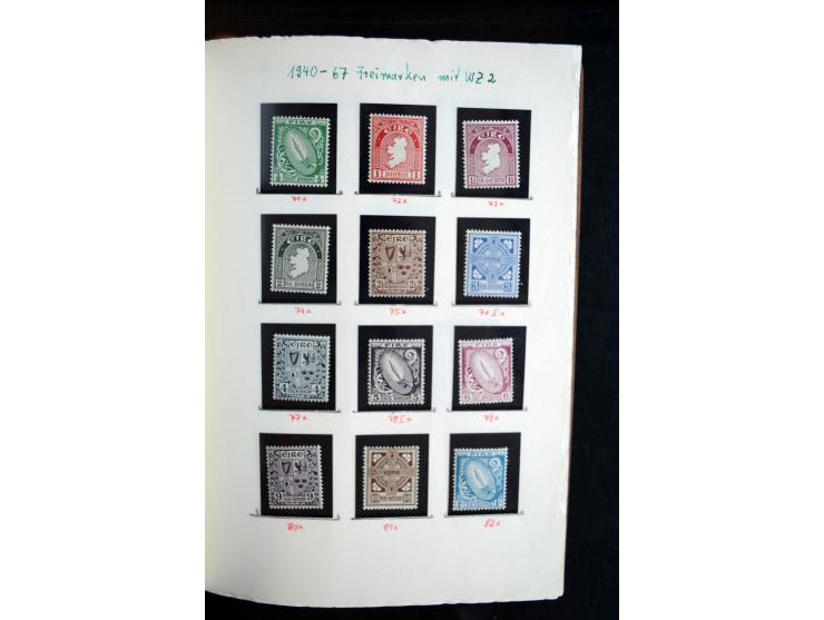 1922/1948, interessante gestempelte und ungebrauchte/postfrische Sammlung mit einigen besseren und kompletten Ausgaben sowie 