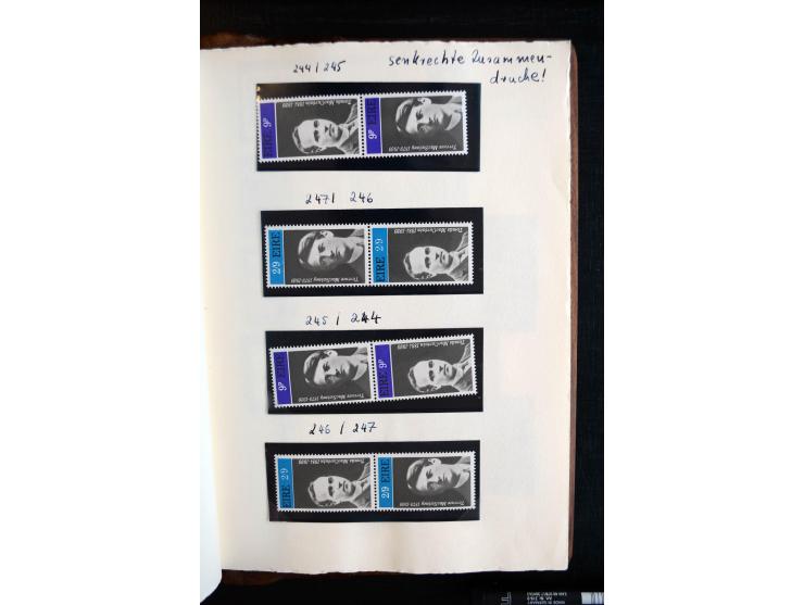 1922/1948, interessante gestempelte und ungebrauchte/postfrische Sammlung mit einigen besseren und kompletten Ausgaben sowie 