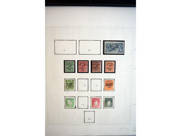 1922/50, postfrische, ungebrauchte und gestempelte Sammlung mit u.a. Mi.-Nr. 11II sign. Hamilton-Bowen BPP, 37-39II sign. Ham