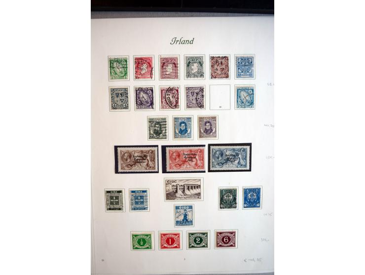 1922/50, postfrische, ungebrauchte und gestempelte Sammlung mit u.a. Mi.-Nr. 11II sign. Hamilton-Bowen BPP, 37-39II sign. Ham