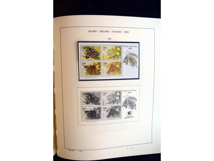1922/2000, postfrische, ungebrauchte und etwas gestempelte Sammlung mit u.a. Mi.-Nr. 9-11, 37-39 (2), A-C61 (tropisch), genan