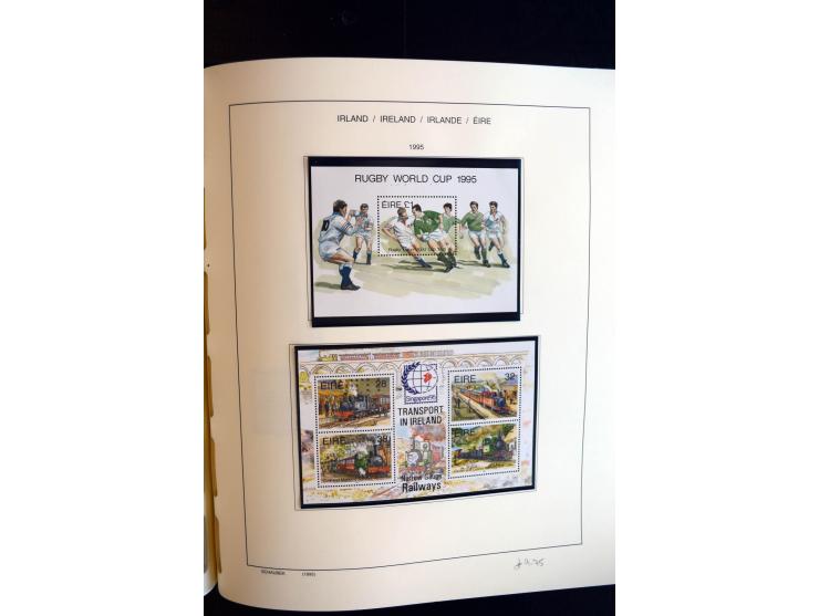 1922/2000, postfrische, ungebrauchte und etwas gestempelte Sammlung mit u.a. Mi.-Nr. 9-11, 37-39 (2), A-C61 (tropisch), genan