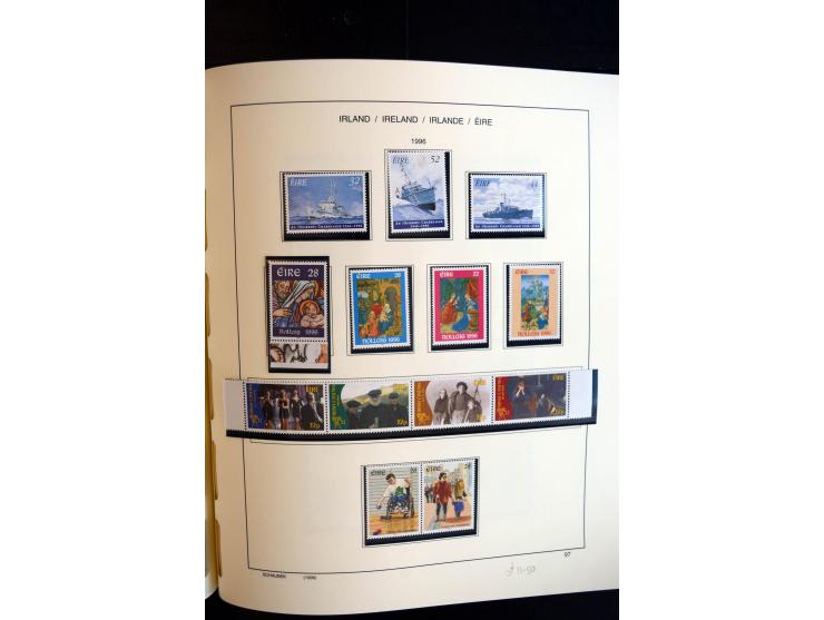 1922/2000, postfrische, ungebrauchte und etwas gestempelte Sammlung mit u.a. Mi.-Nr. 9-11, 37-39 (2), A-C61 (tropisch), genan