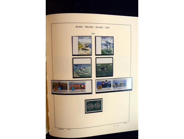 1922/2000, postfrische, ungebrauchte und etwas gestempelte Sammlung mit u.a. Mi.-Nr. 9-11, 37-39 (2), A-C61 (tropisch), genan
