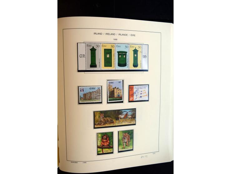 1922/2000, postfrische, ungebrauchte und etwas gestempelte Sammlung mit u.a. Mi.-Nr. 9-11, 37-39 (2), A-C61 (tropisch), genan