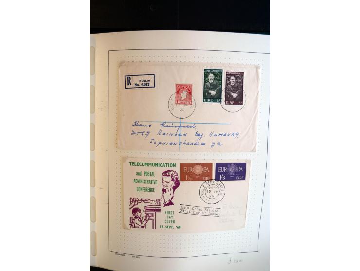 1922/2000, postfrische, ungebrauchte und etwas gestempelte Sammlung mit u.a. Mi.-Nr. 9-11, 37-39 (2), A-C61 (tropisch), genan