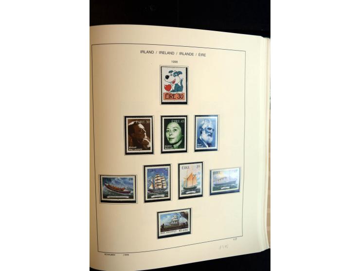 1922/2000, postfrische, ungebrauchte und etwas gestempelte Sammlung mit u.a. Mi.-Nr. 9-11, 37-39 (2), A-C61 (tropisch), genan