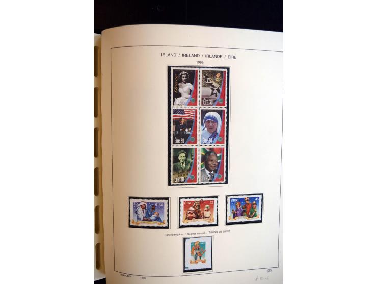 1922/2000, postfrische, ungebrauchte und etwas gestempelte Sammlung mit u.a. Mi.-Nr. 9-11, 37-39 (2), A-C61 (tropisch), genan