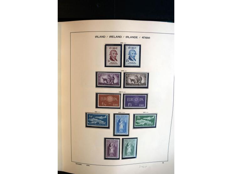 1922/2000, postfrische, ungebrauchte und etwas gestempelte Sammlung mit u.a. Mi.-Nr. 9-11, 37-39 (2), A-C61 (tropisch), genan