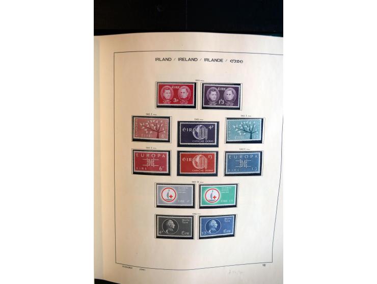 1922/2000, postfrische, ungebrauchte und etwas gestempelte Sammlung mit u.a. Mi.-Nr. 9-11, 37-39 (2), A-C61 (tropisch), genan