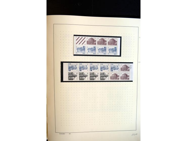 1922/2000, postfrische, ungebrauchte und etwas gestempelte Sammlung mit u.a. Mi.-Nr. 9-11, 37-39 (2), A-C61 (tropisch), genan