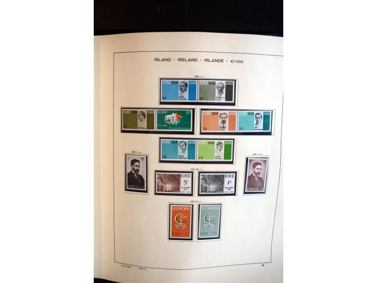 1922/2000, postfrische, ungebrauchte und etwas gestempelte Sammlung mit u.a. Mi.-Nr. 9-11, 37-39 (2), A-C61 (tropisch), genan