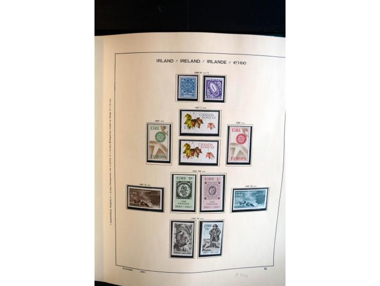 1922/2000, postfrische, ungebrauchte und etwas gestempelte Sammlung mit u.a. Mi.-Nr. 9-11, 37-39 (2), A-C61 (tropisch), genan