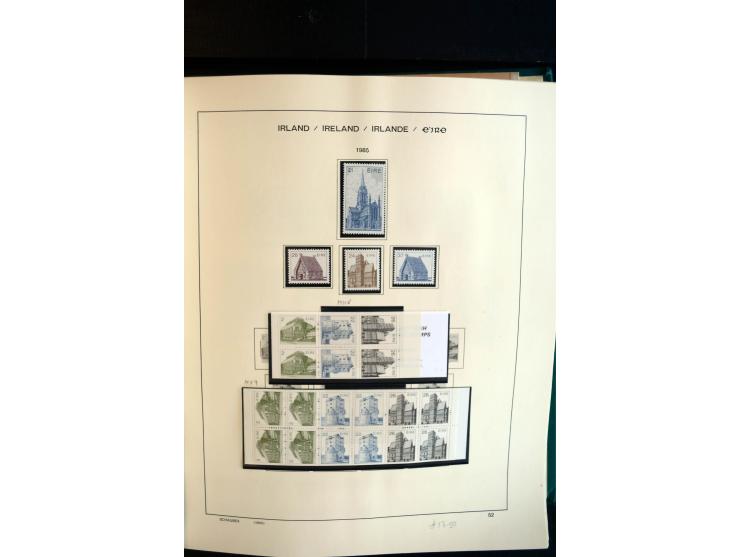 1922/2000, postfrische, ungebrauchte und etwas gestempelte Sammlung mit u.a. Mi.-Nr. 9-11, 37-39 (2), A-C61 (tropisch), genan