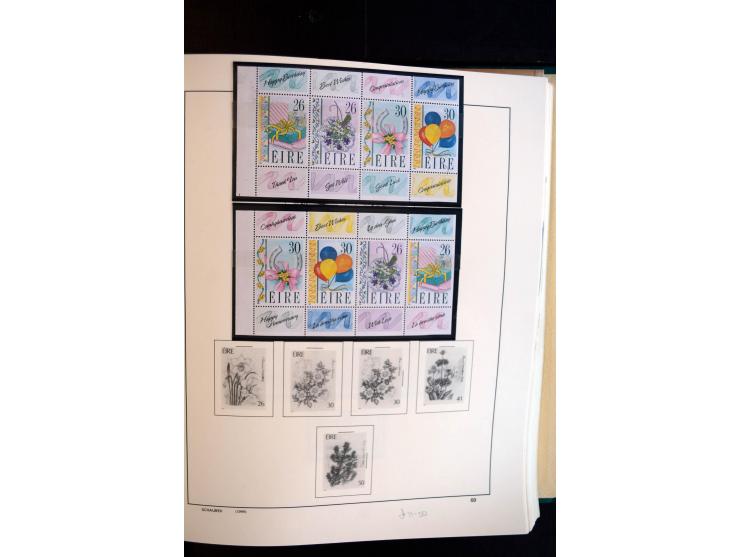 1922/2000, postfrische, ungebrauchte und etwas gestempelte Sammlung mit u.a. Mi.-Nr. 9-11, 37-39 (2), A-C61 (tropisch), genan