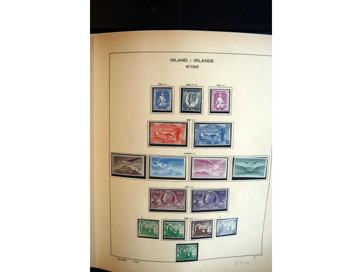1922/2000, postfrische, ungebrauchte und etwas gestempelte Sammlung mit u.a. Mi.-Nr. 9-11, 37-39 (2), A-C61 (tropisch), genan