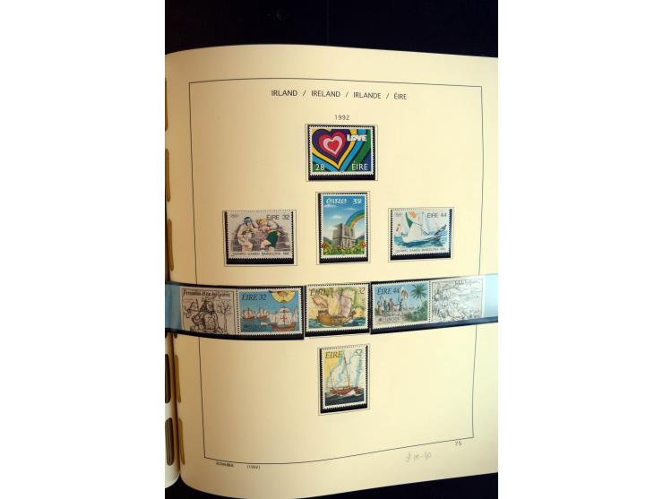 1922/2000, postfrische, ungebrauchte und etwas gestempelte Sammlung mit u.a. Mi.-Nr. 9-11, 37-39 (2), A-C61 (tropisch), genan