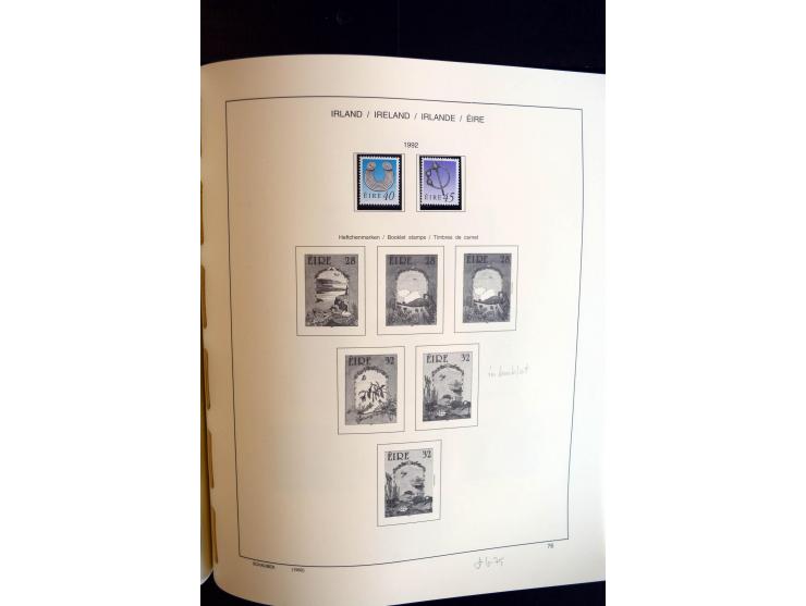 1922/2000, postfrische, ungebrauchte und etwas gestempelte Sammlung mit u.a. Mi.-Nr. 9-11, 37-39 (2), A-C61 (tropisch), genan