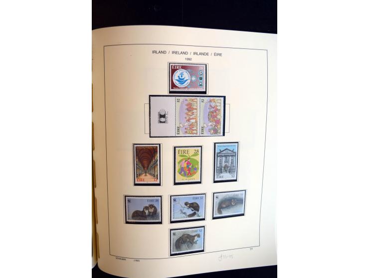 1922/2000, postfrische, ungebrauchte und etwas gestempelte Sammlung mit u.a. Mi.-Nr. 9-11, 37-39 (2), A-C61 (tropisch), genan