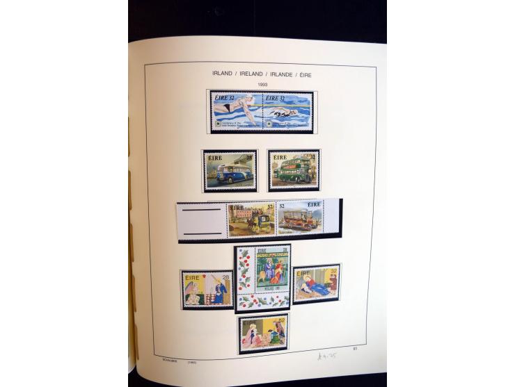 1922/2000, postfrische, ungebrauchte und etwas gestempelte Sammlung mit u.a. Mi.-Nr. 9-11, 37-39 (2), A-C61 (tropisch), genan