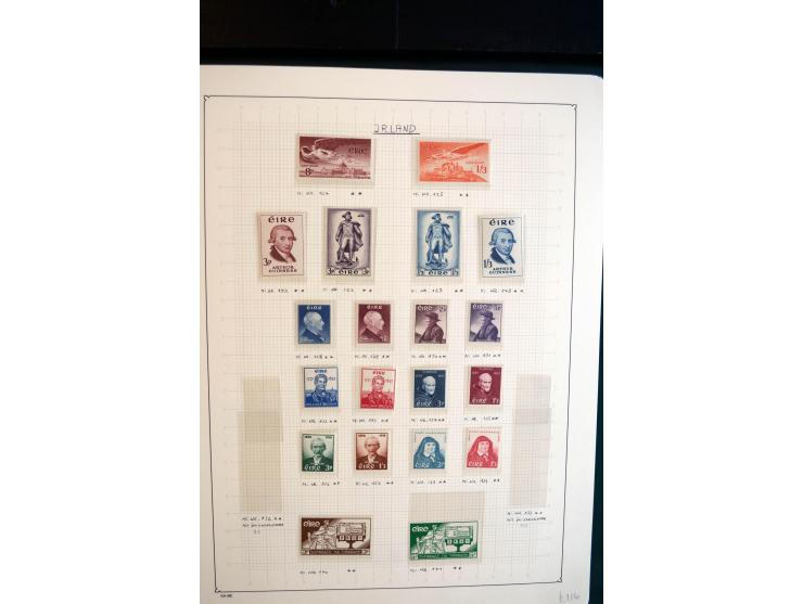1922/92, postfrische und ungebrauchte Sammlung mit u.a. Mi.-Nr. 37-39I, 37-39II, Zusammendrucken, Portomarken etc.