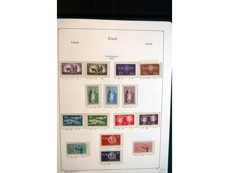 1922/92, postfrische und ungebrauchte Sammlung mit u.a. Mi.-Nr. 37-39I, 37-39II, Zusammendrucken, Portomarken etc.