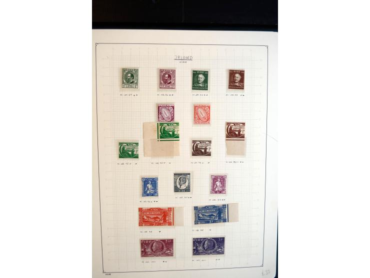 1922/92, postfrische und ungebrauchte Sammlung mit u.a. Mi.-Nr. 37-39I, 37-39II, Zusammendrucken, Portomarken etc.