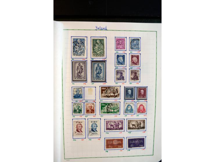 1922/98, am Anfang meist ungebrauchte und gestempelte Sammlung in 3 Alben, über weite Strecken kpl. mit u.a. Mi.-Nr. 9-11 II,