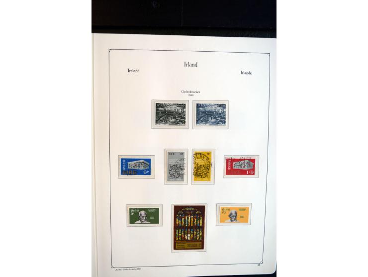 1922/98, am Anfang meist ungebrauchte und gestempelte Sammlung in 3 Alben, über weite Strecken kpl. mit u.a. Mi.-Nr. 9-11 II,