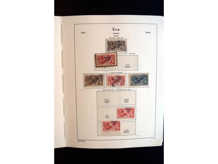 1922/82, meist gestempelte Sammlung mit einigen besseren und kpl. Ausgaben bzw. einige bessere Aufdruckwerte sind mehrfach vo