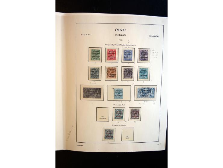1922/82, meist gestempelte Sammlung mit einigen besseren und kpl. Ausgaben bzw. einige bessere Aufdruckwerte sind mehrfach vo