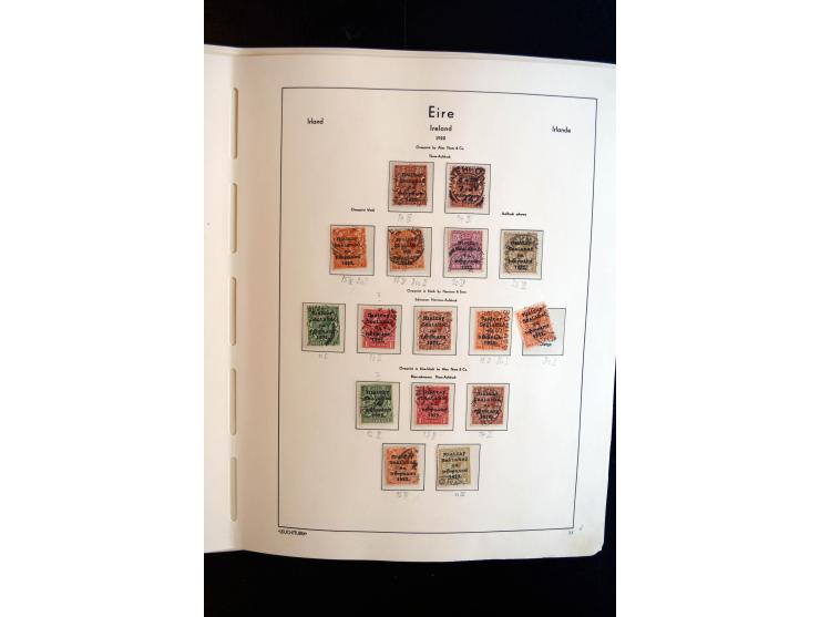 1922/82, meist gestempelte Sammlung mit einigen besseren und kpl. Ausgaben bzw. einige bessere Aufdruckwerte sind mehrfach vo