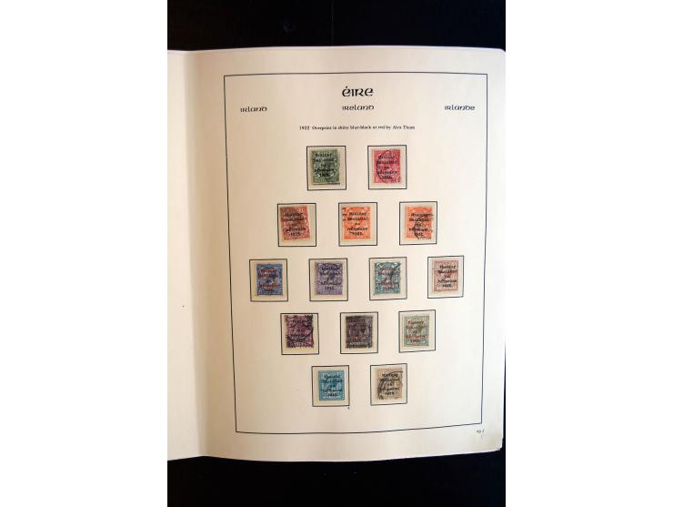 1922/82, meist gestempelte Sammlung mit einigen besseren und kpl. Ausgaben bzw. einige bessere Aufdruckwerte sind mehrfach vo